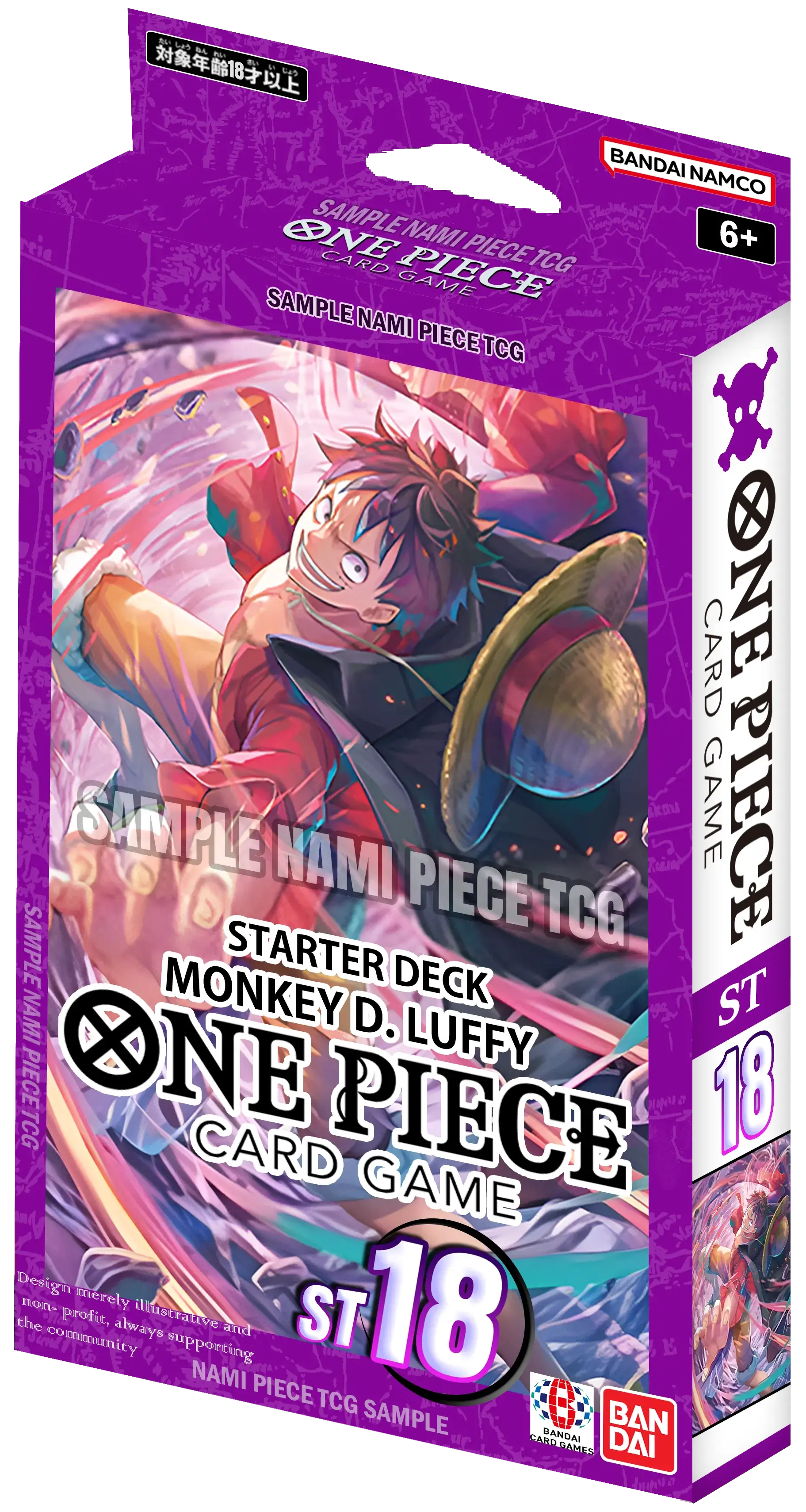 Starter Deck One Piece ST-18 - Purple Monkey.D.Luffy