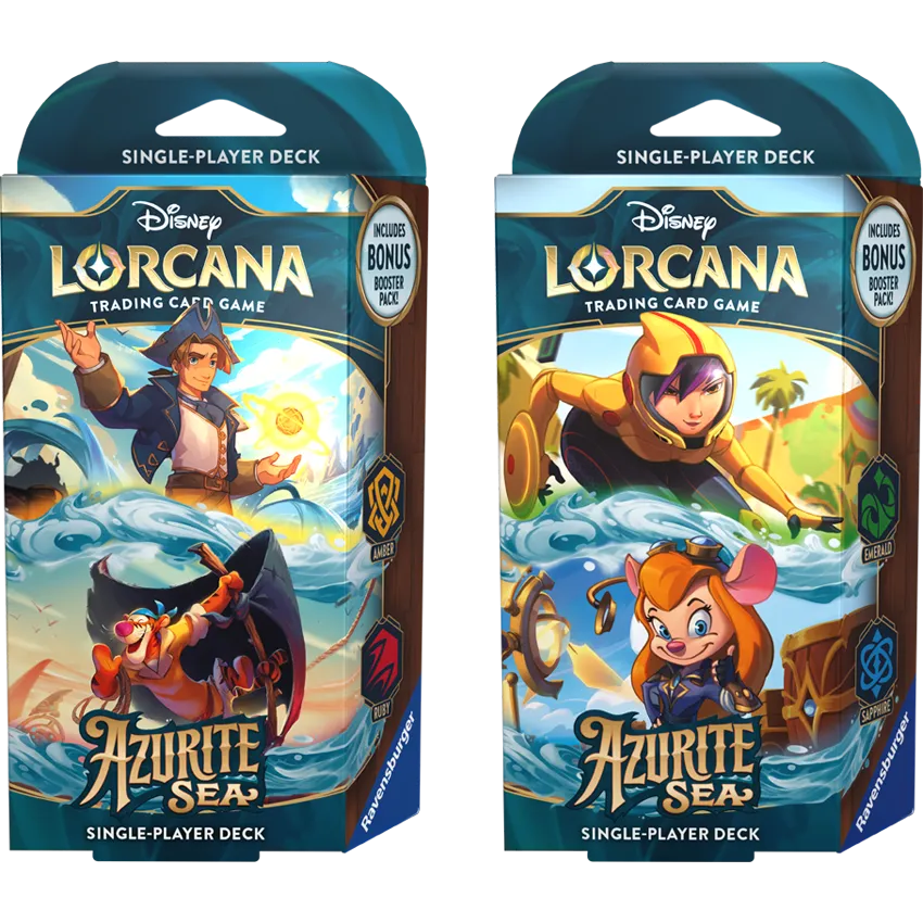 Set de 2 Decks de Azurit Sea
