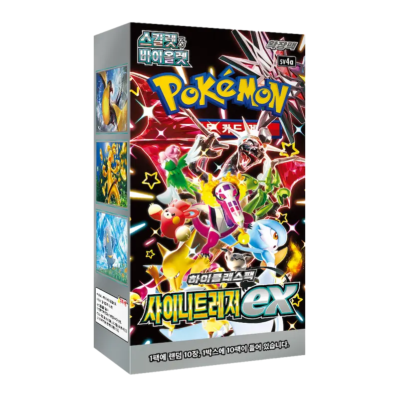 Caja de Sobres Pokémon Shiny Treasure ex
