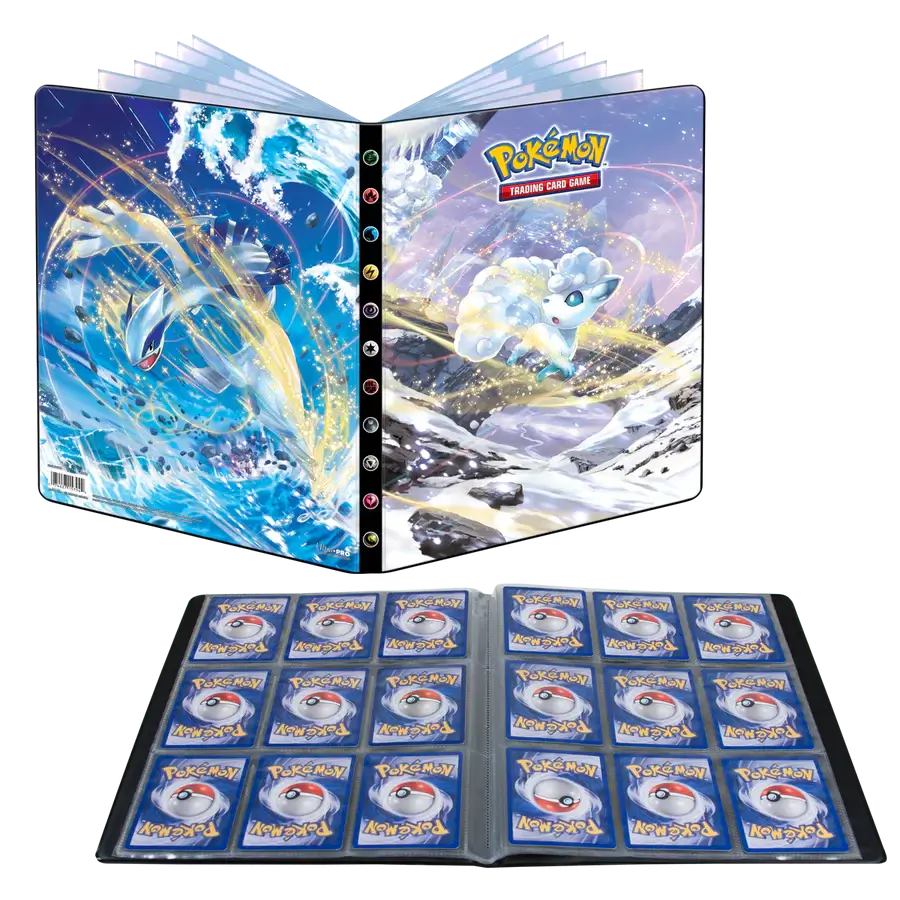 Silver Tempest: 9-Pocket Binder⁣ - Silver Tempest