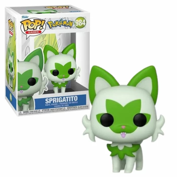 Funko POP! 984 Sprigatito - Pokémon | Figura de vinilo 10 cm