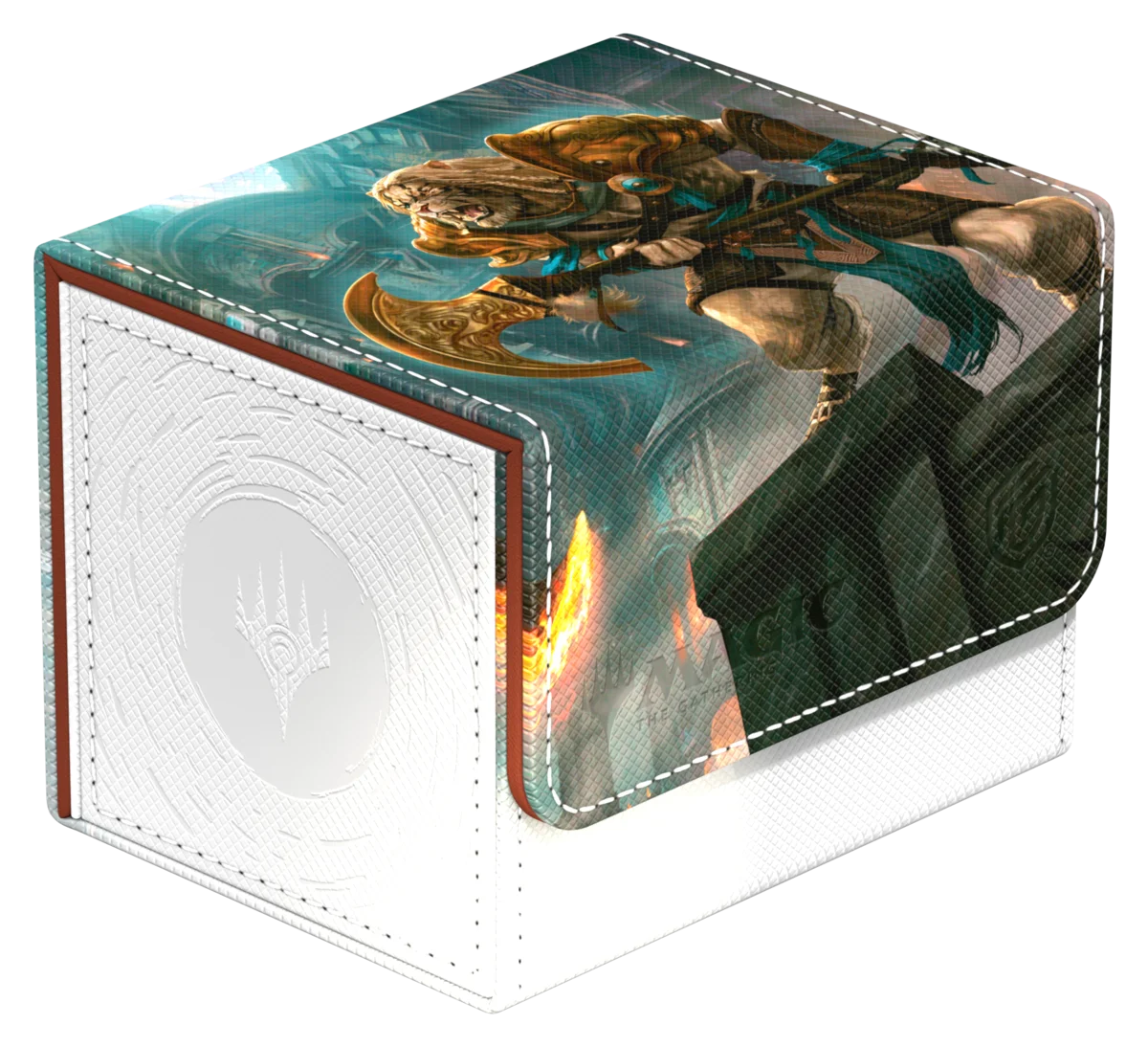Ultimate Guard Sidewinder 100+ Xenoskin - Ajani, Counterattack Leader - Reality Fracture, vista oficial 1