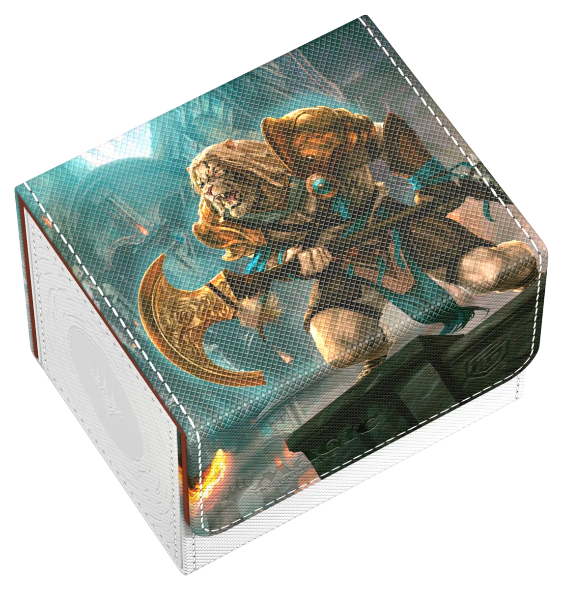 Ultimate Guard Sidewinder 100+ Xenoskin - Ajani, Counterattack Leader - Reality Fracture, vista oficial 4