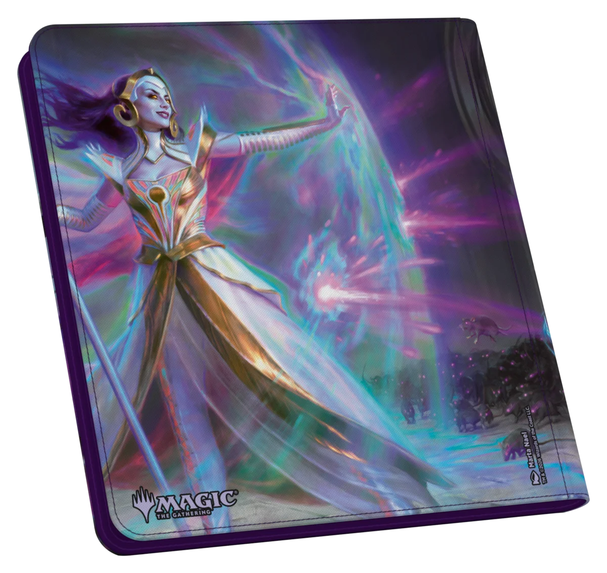 Ultimate Guard Zipfolio 480 Xenoskin - Liliana the Faultless / Liliana the Repentant - Reality Fracture, vista oficial 4