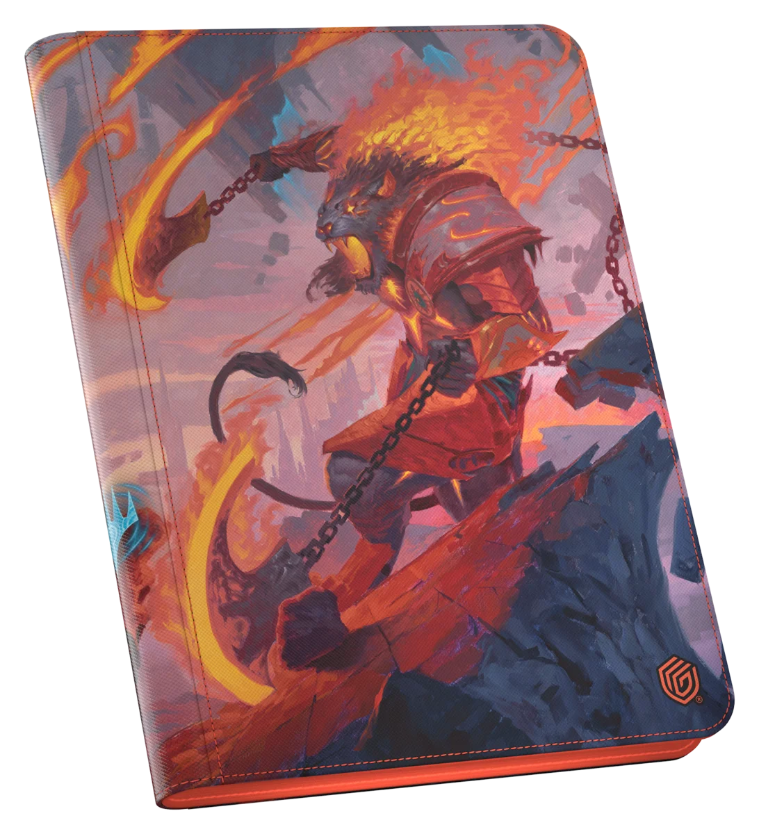 Ultimate Guard Zipfolio 360 Xenoskin - Ajani Resolute / Ajani Unrelenting - Reality Fracture, vista oficial 1