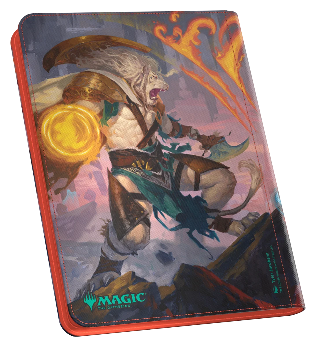 Ultimate Guard Zipfolio 360 Xenoskin - Ajani Resolute / Ajani Unrelenting - Reality Fracture, vista oficial 4