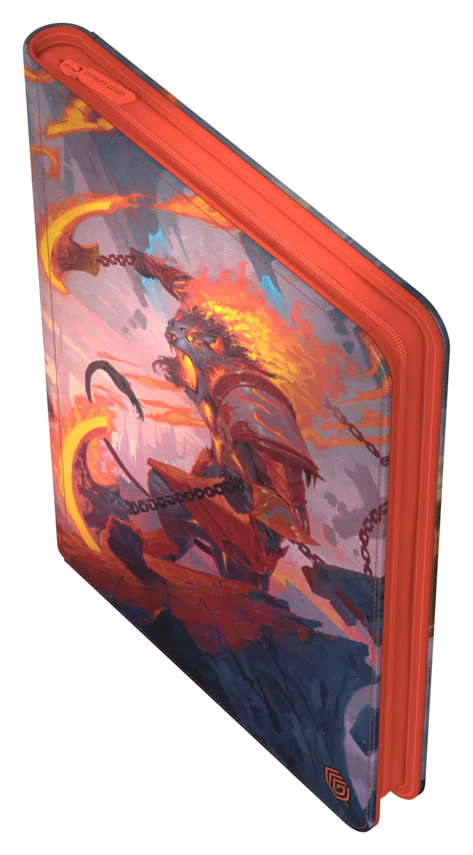 Ultimate Guard Zipfolio 360 Xenoskin - Ajani Resolute / Ajani Unrelenting - Reality Fracture, vista oficial 5