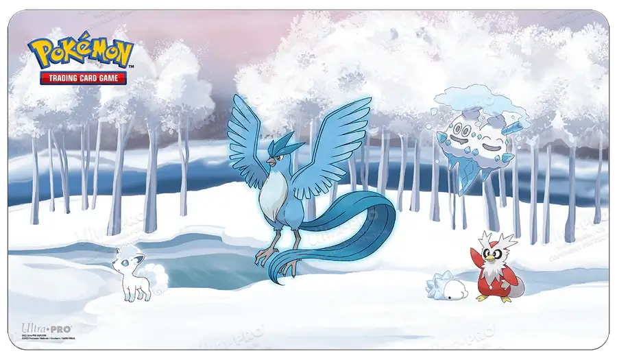 Ultra Pro Gallery Series: Frosted Forest Playmat⁣ - Pokémon