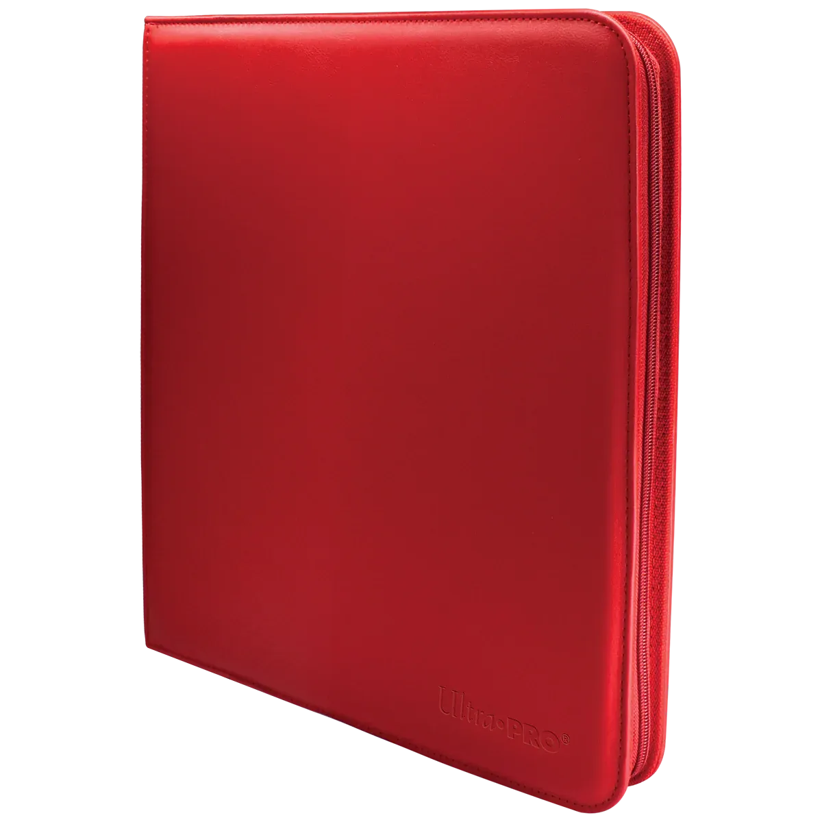 Ultra Pro Vivid Zippered 12-Pocket PRO-Binder (Red)