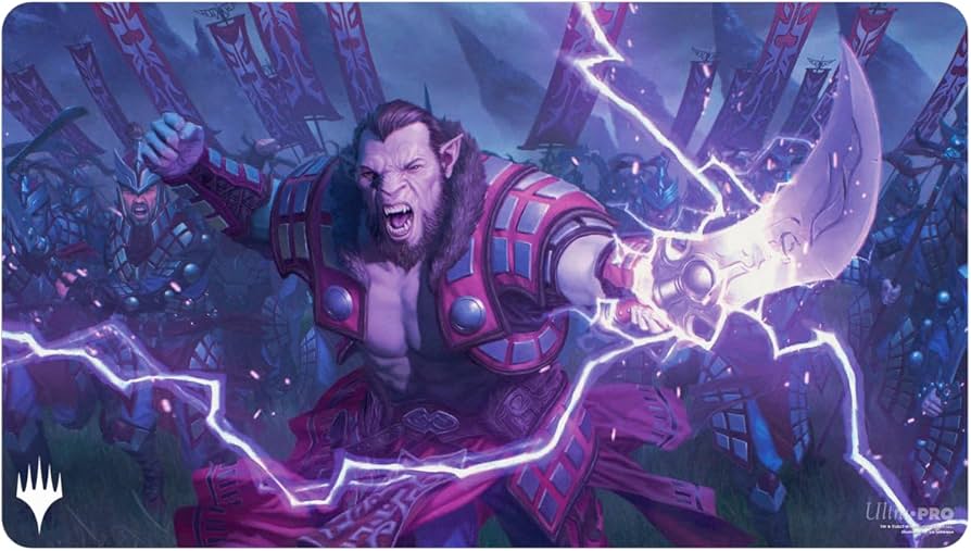Tarkir: Dragonstorm: "Zurgo Stormrender" Playmat - Tarkir: Dragonstorm