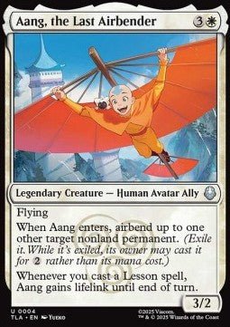 Aang, the Last Airbender - Magic: The Gathering | Avatar: The Last Airbender (Uncommon) [TLA - 4] - El Duelista