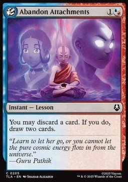 Abandon Attachments - Magic: The Gathering | Avatar: The Last Airbender (Common) [TLA - 205] - El Duelista