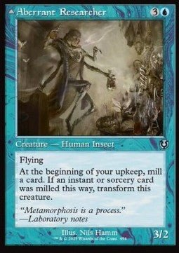 Aberrant Researcher / Perfected Form⁣ - Innistrad Remastered: Extras⁣ (Uncommon)⁣ [451] - El Duelista