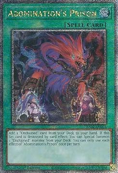 Abomination's Prison (V.5 - Quarter Century Secret Rare)⁣ - 25th Anniversary Rarity Collection II⁣ (Quarter Century Secret Rare)⁣ [064] - El Duelista