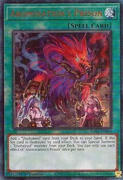 Abomination's Prison (V.7 - Ultimate Rare)⁣ - 25th Anniversary Rarity Collection II⁣ (Ultimate Rare)⁣ [064] - El Duelista