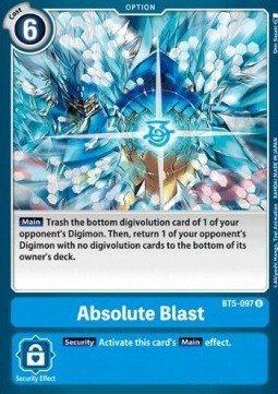 Absolute Blast (BT5 - 097)⁣ - Battle Of Omni⁣ (Uncommon)⁣ [BT5 - 097] - El Duelista