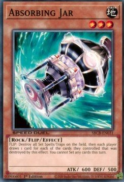 Absorbing Jar - Speed Duel: Battle City Box (Common) [SBCB - 031] - El Duelista