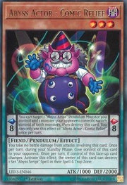 Abyss Actor - Comic Relief - Legendary Duelists: White Dragon Abyss (Rare) [LED3 - 046] - El Duelista