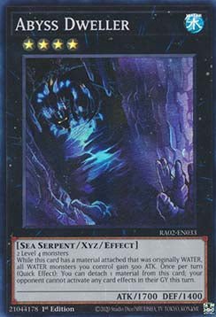 Abyss Dweller (V.1 - Super Rare)⁣ - 25th Anniversary Rarity Collection II⁣ (Super Rare)⁣ [033] - El Duelista