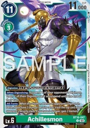 Achillesmon (BT16 - 047)⁣ - Beginning Observer⁣ (Uncommon)⁣ [047] - El Duelista