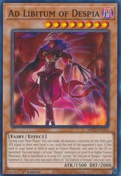 Ad Libitum of Despia - 2022 Tin of the Pharaoh's Gods (Common) [MP22 - 192] - El Duelista