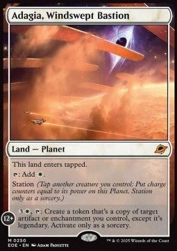 Adagia, Windswept Bastion⁣ - Edge of Eternities⁣ (Mythic)⁣ [250] - El Duelista