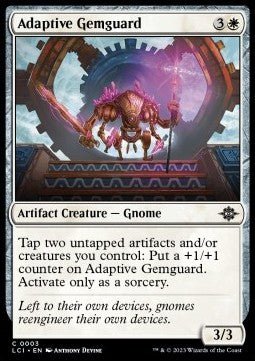 Adaptive Gemguard⁣ - The Lost Caverns of Ixalan⁣ (Common)⁣ [3] - El Duelista