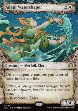 Adept Watershaper - Lorwyn Eclipsed: Extras (Rare) [XECL - 297] - El Duelista