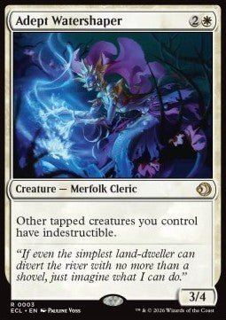 Adept Watershaper - Lorwyn Eclipsed (Rare) [ECL - 3] - El Duelista