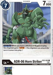 ADR - 06 Horn Striker (EX2 - 052)⁣ - Digital Hazard⁣ (Common)⁣ [052] - El Duelista