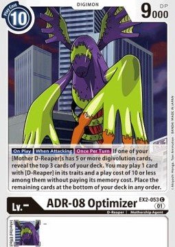 ADR - 08 Optimizer (EX2 - 053)⁣ - Digital Hazard⁣ (Common)⁣ [053] - El Duelista