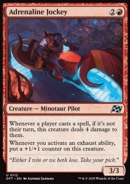 Adrenaline Jockey⁣ - Aetherdrift⁣ (Uncommon)⁣ [112] - El Duelista
