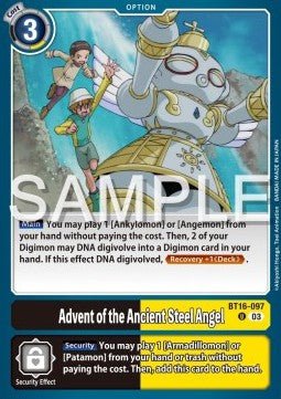 Advent of the Ancient Steel Angel (BT16 - 097)⁣ - Beginning Observer⁣ (Uncommon)⁣ [097] - El Duelista