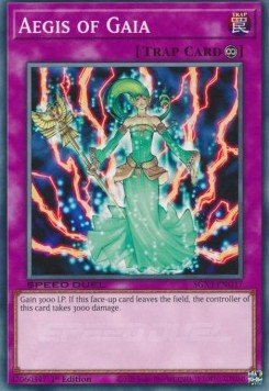 Aegis of Gaia⁣ - Speed Duel GX: Duelists of Shadows⁣ (Common)⁣ [G17] - El Duelista