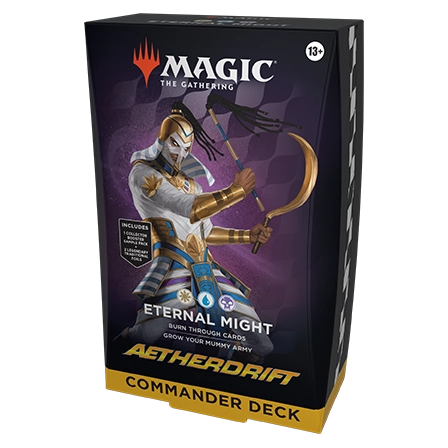 Aetherdrift Eternal Might Commander Deck