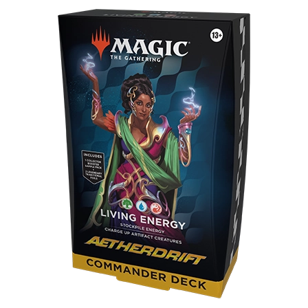 Aetherdrift Living Energy Commander Deck