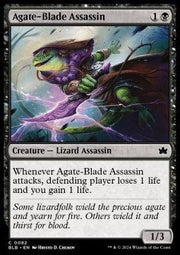 Agate - Blade Assassin⁣ - Bloomburrow⁣ (Common)⁣ [82] - El Duelista