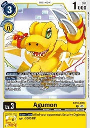 Agumon (BT16 - 029)⁣ - Beginning Observer⁣ (Common)⁣ [029] - El Duelista