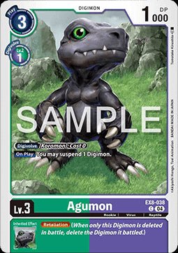 Agumon (EX8 - 038) (V.1)⁣ - Chain of Liberation⁣ (Common)⁣ [038] - El Duelista