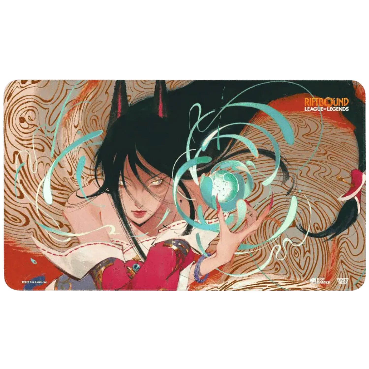 "Ahri, Nine - Tailed Fox" Playmat - Origins - El Duelista
