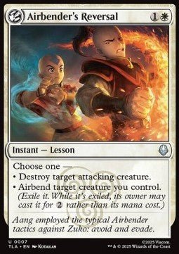 Airbender's Reversal - Magic: The Gathering | Avatar: The Last Airbender (Uncommon) [TLA - 7] - El Duelista