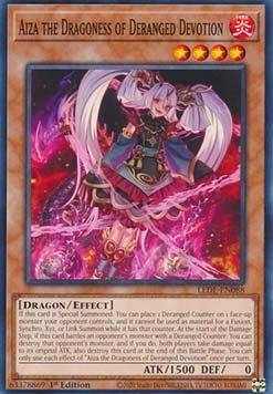 Aiza the Dragoness of Deranged Devotion⁣ - Legacy of Destruction⁣ (Common)⁣ [088] - El Duelista