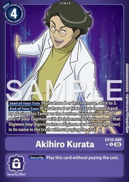 Akihiro Kurata (EX10 - 066) (V.2) - Sinister Order (Alternative Art) [066] - El Duelista
