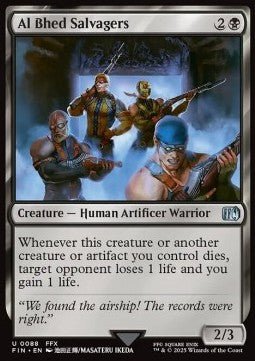 Al Bhed Salvagers⁣ - Magic: The Gathering - FINAL FANTASY⁣ (Uncommon)⁣ [88] - El Duelista