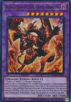 Alba - Lenatus the Abyss Dragon - 25th Anniversary Tin: Dueling Heroes Mega Pack (Ultra Rare) [MP23 - 080] - El Duelista