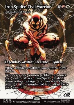 Alibou, Ancient Witness - Magic: The Gathering | Marvel's Spider - Man: Source Material Cards (Mythic) [MAR - 39] - El Duelista