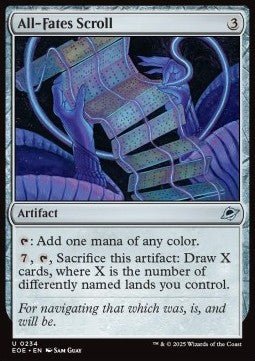 All - Fates Scroll⁣ - Edge of Eternities⁣ (Uncommon)⁣ [234] - El Duelista