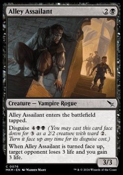 Alley Assailant⁣ - Murders at Karlov Manor⁣ (Common)⁣ [76] - El Duelista