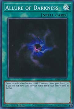 Allure of Darkness (V.1 - Super Rare)⁣ - Quarter Century Bonanza⁣ (Super Rare)⁣ [055] - El Duelista