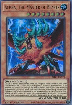 Alpha, the Master of Beasts - 2021 Tin of Ancient Battles (Ultra Rare) [MP21 - 179] - El Duelista